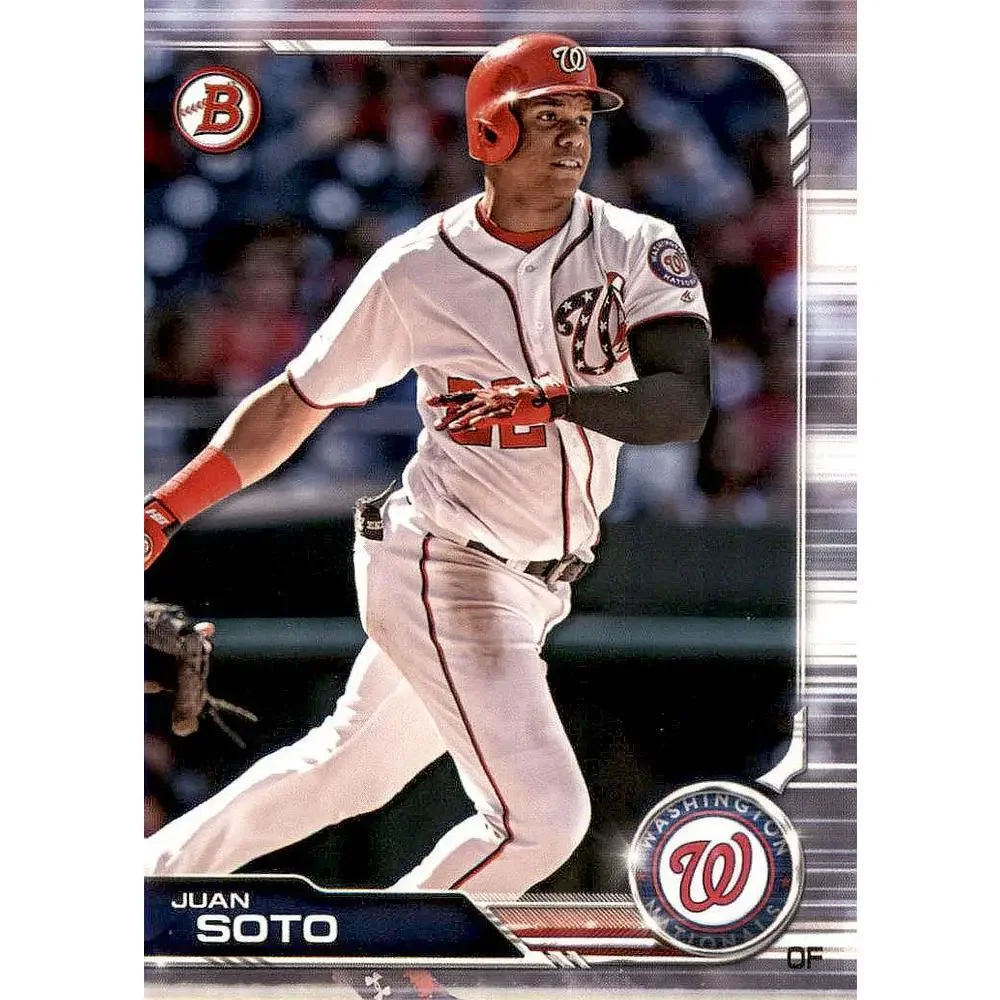2019 Bowman Juan Soto #92 Washington Nationals